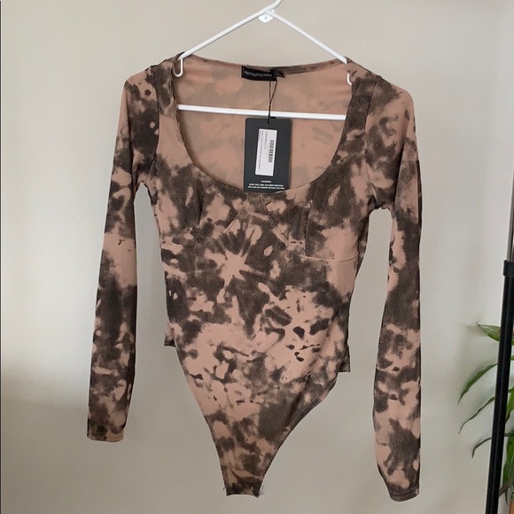 Pretty Little Thing tie dye body suit - Picture 1 of 4